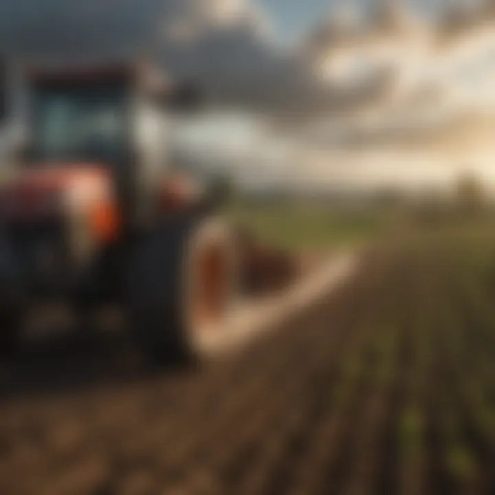 A visual representation of challenges in implementing forecasting methods in agriculture