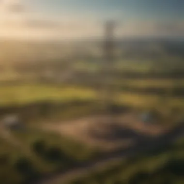 Infrastructure Development for Reliable Access Wireless tower in a rural setting