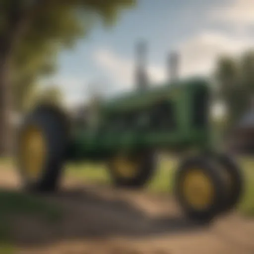 Historical representation of John Deere in Avoca