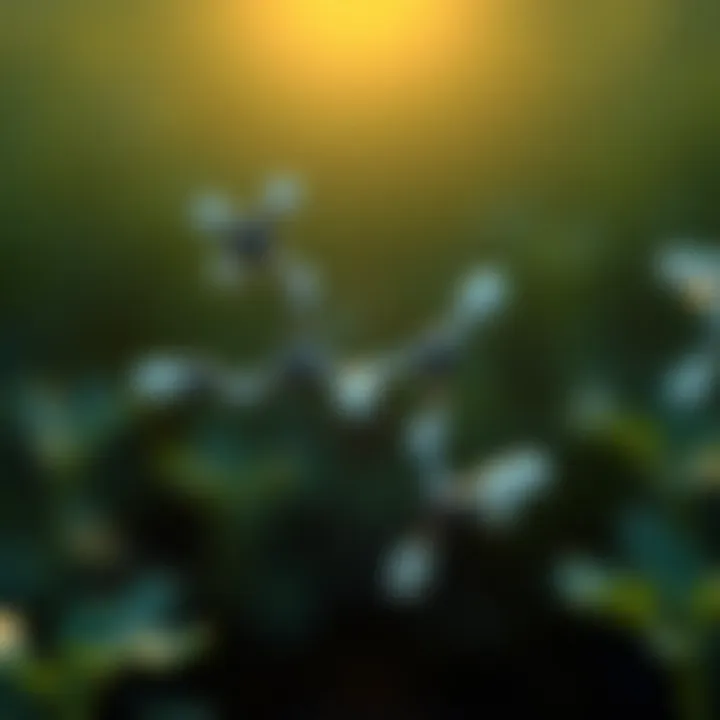 Chemical structure of allyl heptanoate showcasing its molecular configuration