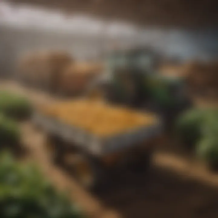 Agricultural products ready for shipment