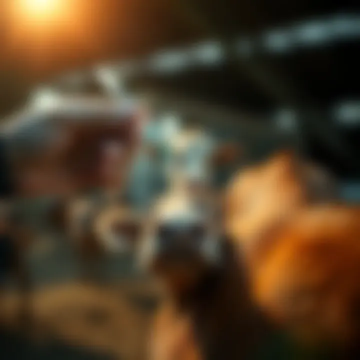 Vaccine administration to cattle