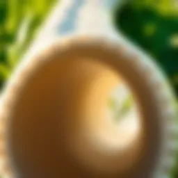 A close-up view of a 6-inch PVC duct pipe showcasing its smooth surface and durability.