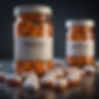 Veterinary Antibiotic Pills A close-up view of various antibiotic pills used in veterinary medicine