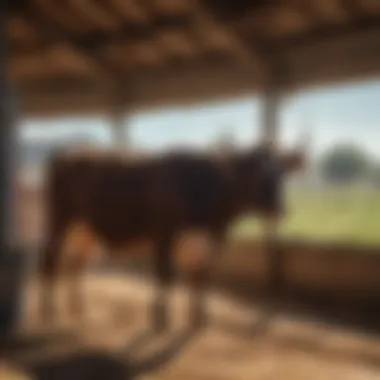 Innovative Brower Cattle Waterer Innovative brower cattle waterer in a farm setting