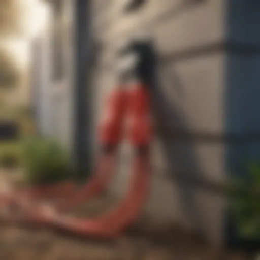 Robust exterior extension cords in a farming setting