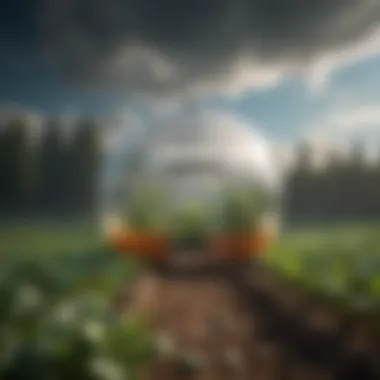 The Greenhouse Effect Explained Illustration representing the greenhouse effect
