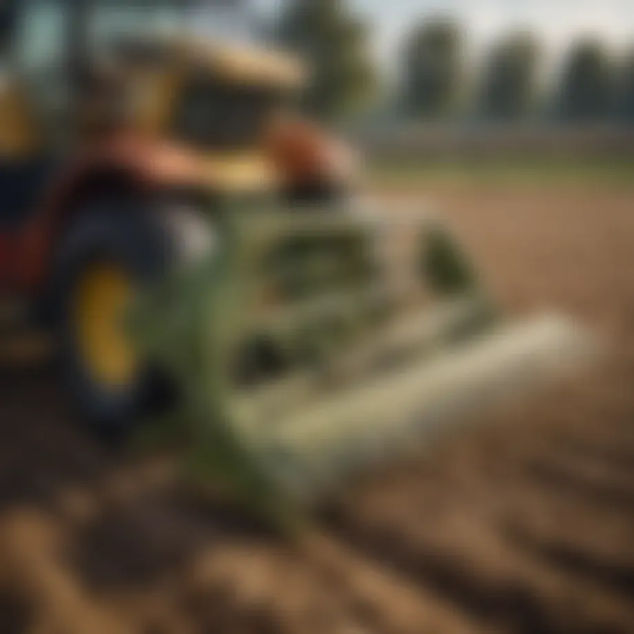 Innovative design of Krone rake showcasing its advanced features
