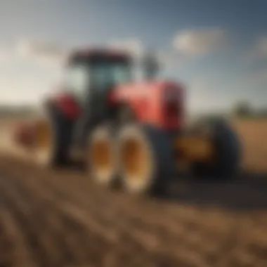 Maximizing Tractor Utilization in Agriculture Tractor in a field demonstrating maximum capacity utilization