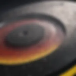 Detailed view of a pressure wash disc showcasing its components