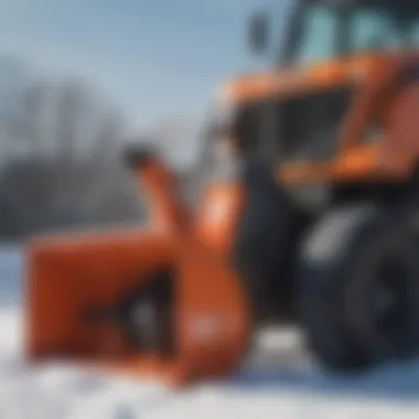 Snow blower safety equipment and precautions