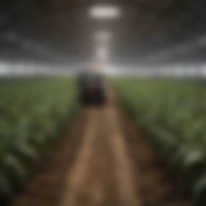 Illustration of RFID integration in agricultural systems