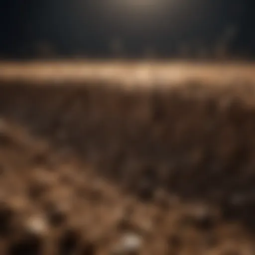Silica particles enhancing soil structure