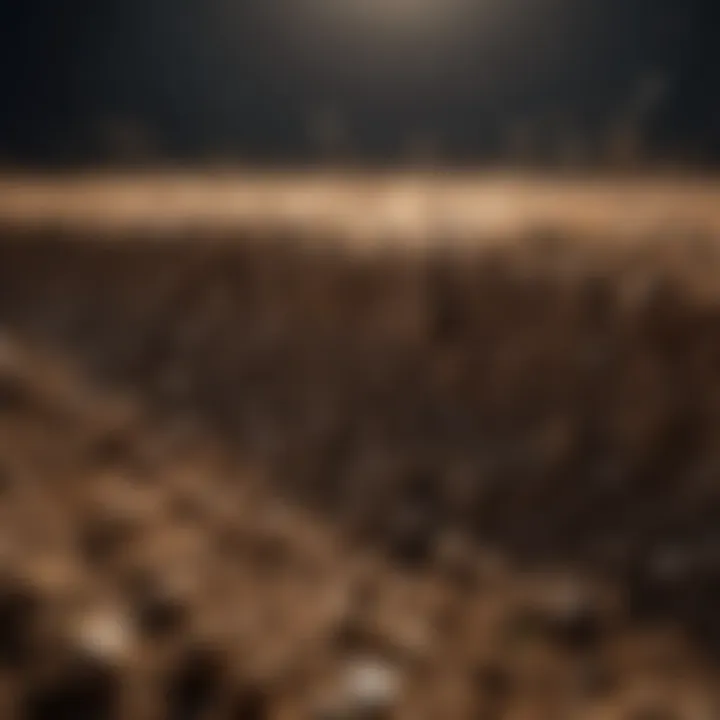 Silica particles enhancing soil structure