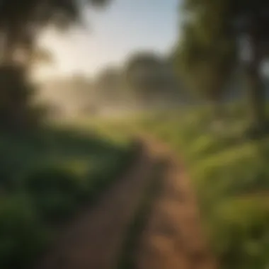 Lush Landscapes: Environmental Benefits of Agronomy Environmental benefits of agronomy illustrated through lush landscapes