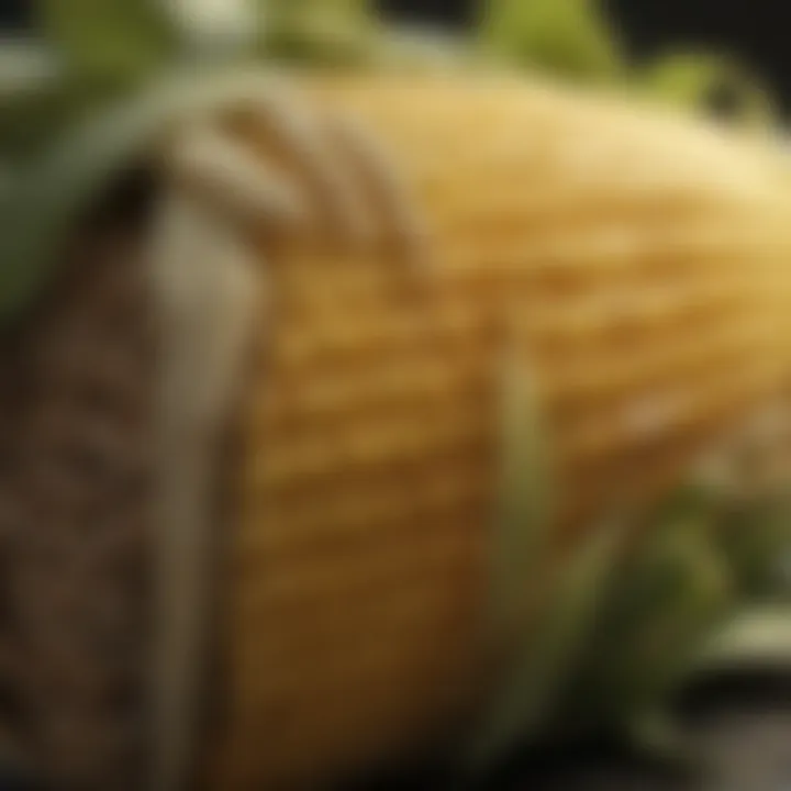 Close-up of corn on the cob