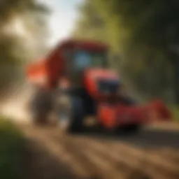 High-tech design of the Tebbe Spreader showcasing its advanced features