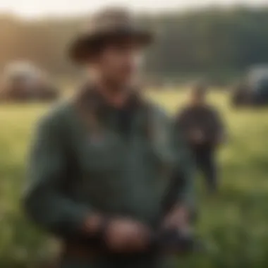 A used ranger crew in a field demonstrating its functionality