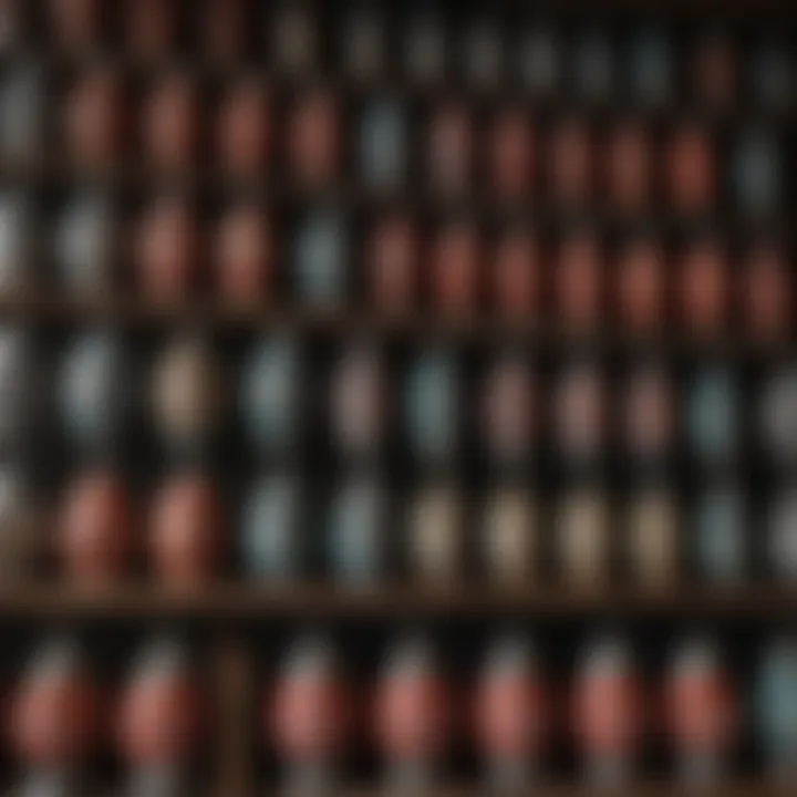Different types of tractor supply insulators on display