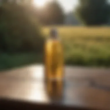 Comparative Analysis of Fly Sprays in the Market Comparison of Ultrashield with other fly sprays on a table