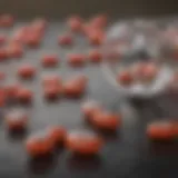 Visualization of Ursodiol pills