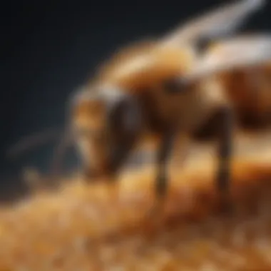 Understanding Varroa Mites Varroa mites on a honey bee
