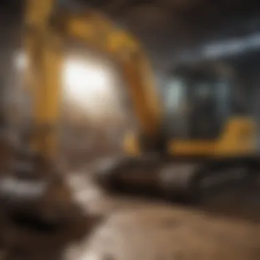 Training Applications of Excavator Simulators A virtual training session using an excavator simulator in a construction environment.