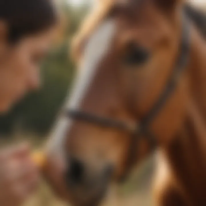 Equine deworming process using Zimecterin Gold